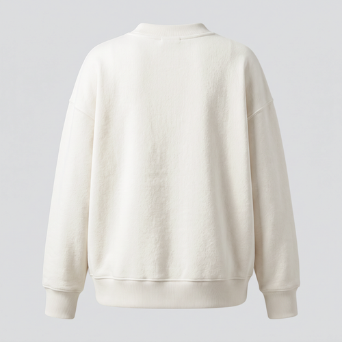 Crewneck blanc cassé, vue de dos